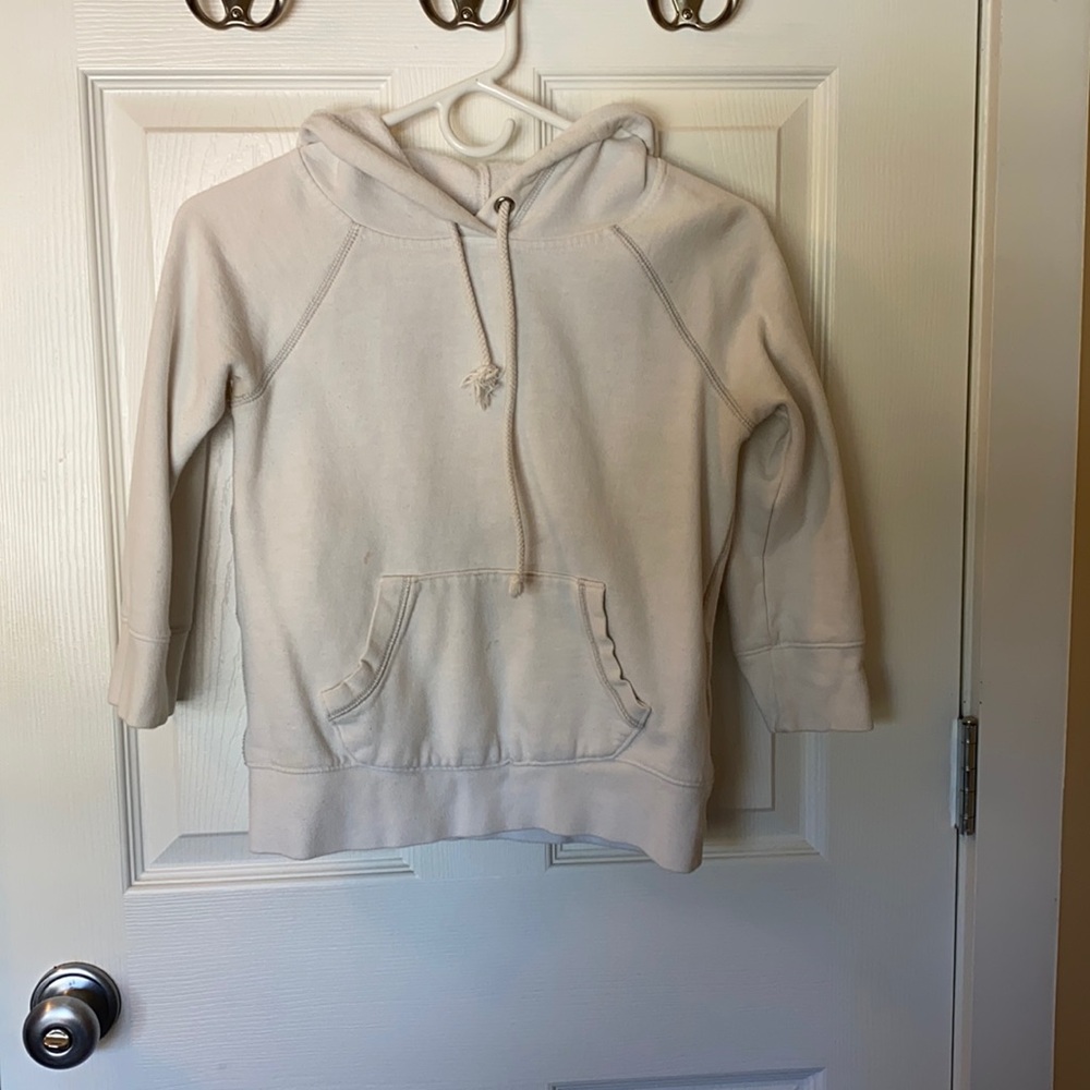 3/4 sleeves hoodie